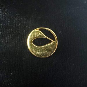 Lovell Designs Preening Loon Gold Plate Tie Tack Lapel Pin Kenneth Kantro